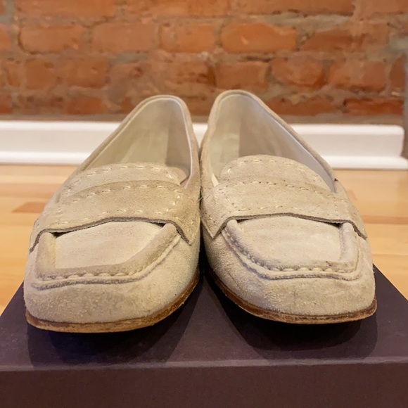 Prada Women’s Suede Loafers - Picture 2 of 8